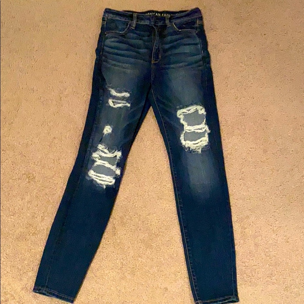 American Eagle Super Hi Rise Stretch Skinny Jean